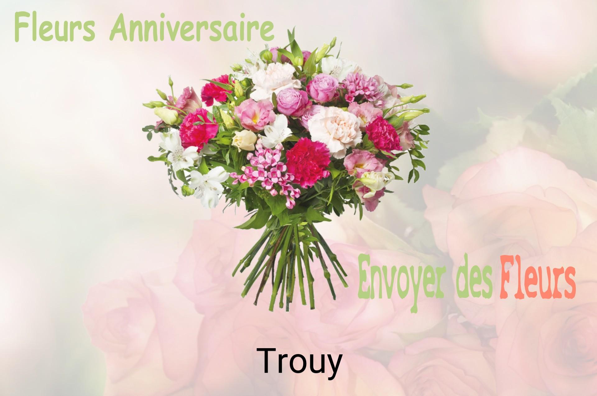 Bouquet de fleurs d’anniversaire livré à Trouy